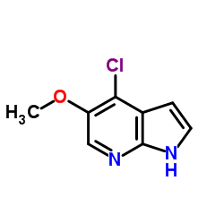 4-氯-5-甲氧基-1H-吡咯并[2,3-b]吡啶图片