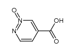 4-pyridazine-carboxylic acid-2-oxide结构式