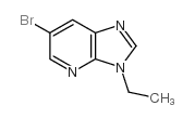 6-Bromo-3-ethyl-3H-imidazo[4,5-b]pyridine Structure
