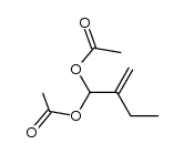 2-diacetoxymethyl-but-1-ene Structure