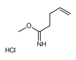 methyl pent-4-enimidate,hydrochloride Structure