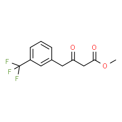 3-OXO-4-(3-TRIFLUOROMETHYL-PHENYL)-BUTYRIC ACID METHYL ESTER结构式