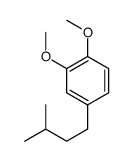 1,2-dimethoxy-4-(3-methylbutyl)benzene Structure