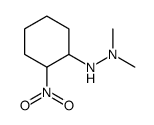 1,1-dimethyl-2-(2-nitrocyclohexyl)hydrazine结构式