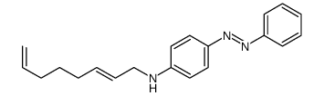 N-octa-2,7-dienyl-4-phenyldiazenylaniline结构式