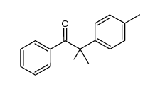2-fluoro-2-(4-methylphenyl)-1-phenyl-1-propanone Structure