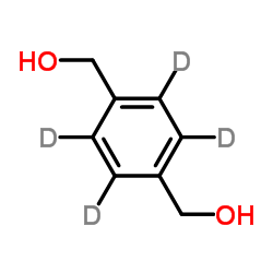 1,4-Benzenedimethanol-d4 Structure