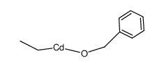 (benzyloxy)(ethyl)cadmium Structure