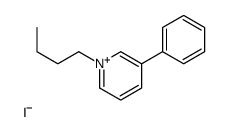 1-butyl-3-phenylpyridin-1-ium,iodide结构式