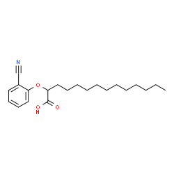 2-(2-Cyanophenoxy)tetradecanoic acid picture