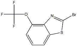 2-Bromo-4-trifluoromethoxy-benzothiazole Structure