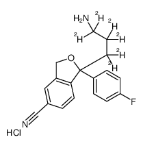 Didesmethylcitalopram-d6 hydrochloride图片