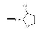 Furan, 3-chloro-2-ethynyltetrahydro-, cis- (9CI) structure