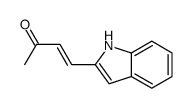 4-(1H-indol-2-yl)but-3-en-2-one结构式