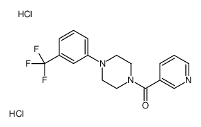 1-Nicotinoyl-4-(3-trifluoromethylphenyl)piperazine dihydrochloride picture