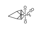 mer-(η4-norbornadiene)Cr(CO)3(η2-H2)结构式