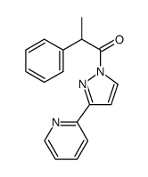 2-phenyl-1-(3-(pyridin-2-yl)-1H-pyrazol-1-yl)propan-1-one Structure