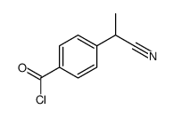 Benzoyl chloride, 4-(1-cyanoethyl)- (9CI) picture