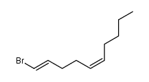 (1E,5Z)-1-bromodeca-1,5-diene结构式