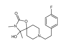 8-[2-(4-fluorophenyl)ethyl]-4-hydroxy-3,4-dimethyl-1-oxa-3,8-diazaspiro[4.5]decan-2-one Structure