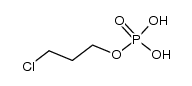 phosphoric acid mono-(3-chloro-propyl) ester Structure