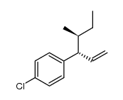 1-chloro-4-((3S,4S)-4-methylhex-1-en-3-yl)benzene Structure