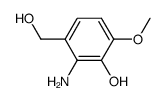 2-Amino-3-hydroxy-4-methoxy-benzylalkohol结构式