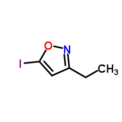 3-Ethyl-5-iodo-1,2-oxazole结构式
