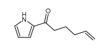 1-(1H-pyrrol-2-yl)hex-5-en-1-one Structure