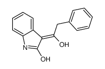 3-(1-hydroxy-2-phenylethylidene)-1H-indol-2-one Structure