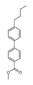 methyl 4-(4-butylphenyl)benzoate Structure