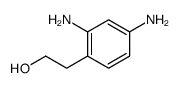 4-(2-Hydroxyethyl)-M-Phenylenediamine Structure