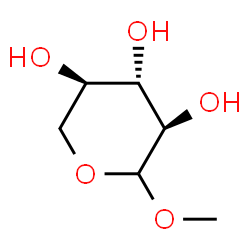 Methyl ALPHA-D-xylopyranoside结构式