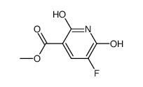 Methyl 5-fluoro-2,6-dihydroxynicotinate Structure