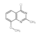 4-chloro-8-methoxy-2-methylquinazoline Structure