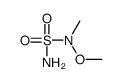 [methoxy(sulfamoyl)amino]methane Structure