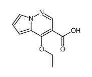 Pyrrolo[1,2-b]pyridazine-3-carboxylic acid, 4-ethoxy- (9CI) structure