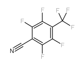 4-cyano-2,3,5,6-tetrafluorobenzotrifluoride Structure