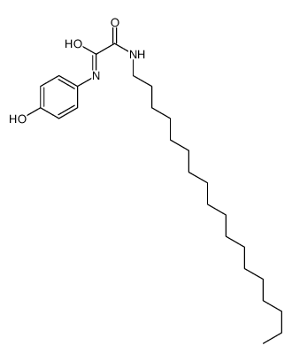 N'-(4-hydroxyphenyl)-N-octadecyloxamide结构式