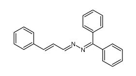 benzhydrylidene-cinnamylidene-hydrazine Structure