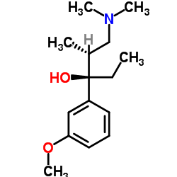 (2R,3R)-1-(Dimethylamino)-3-(3-methoxyphenyl)-2-methyl-3-pentanol structure