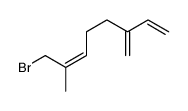 8-bromo-7-methyl-3-methylideneocta-1,6-diene Structure