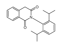 2-[2,6-di(propan-2-yl)phenyl]-4H-isoquinoline-1,3-dione Structure