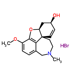 Galantamine Hydrobromide Racemic (15 mg)结构式