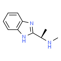 1H-Benzimidazole-2-methanamine,N,alpha-dimethyl-,(S)-(9CI) structure