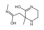 2-Piperazineacetamide,N,2-dimethyl-3-oxo-(8CI) picture