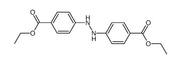 diethyl ester of hydroazobenzene-4,4'-dicarboxylic acid结构式