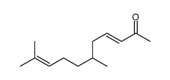 6,10-dimethylundeca-3,9-dien-2-one Structure