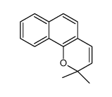 2,2-dimethylbenzo[h]chromene结构式