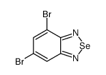 4,6-dibromo-2,1,3-benzoselenadiazole结构式